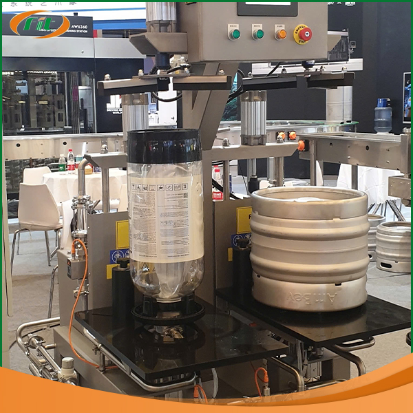 Dây chuyền thiết bị chiết keg, chai bia
